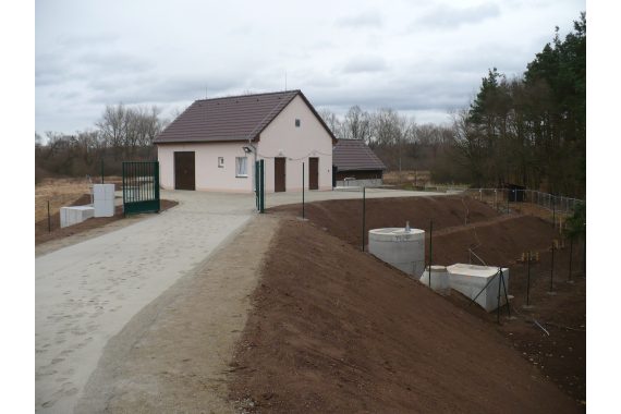 Kanalizace a ČOV Dvory nad Lužnicí a Halámky - obrázek